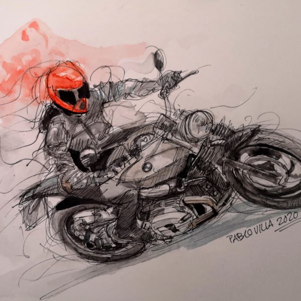 Ilustración BMW R 1200 Nine-T